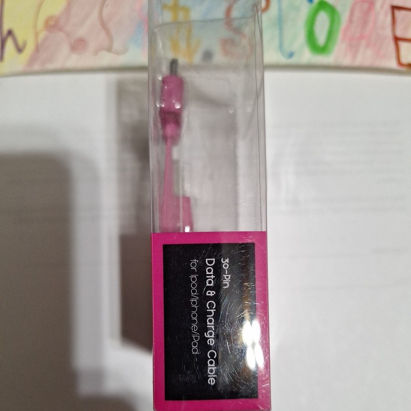 30 Pin Ipad Ipod Iphone Data Cable Pink gallery