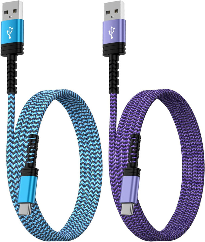 Car Cable Fast Charging 3Ft/2Pk Compatible w/ iPhone 16E/16/16 Pro/16 Pro Max/16