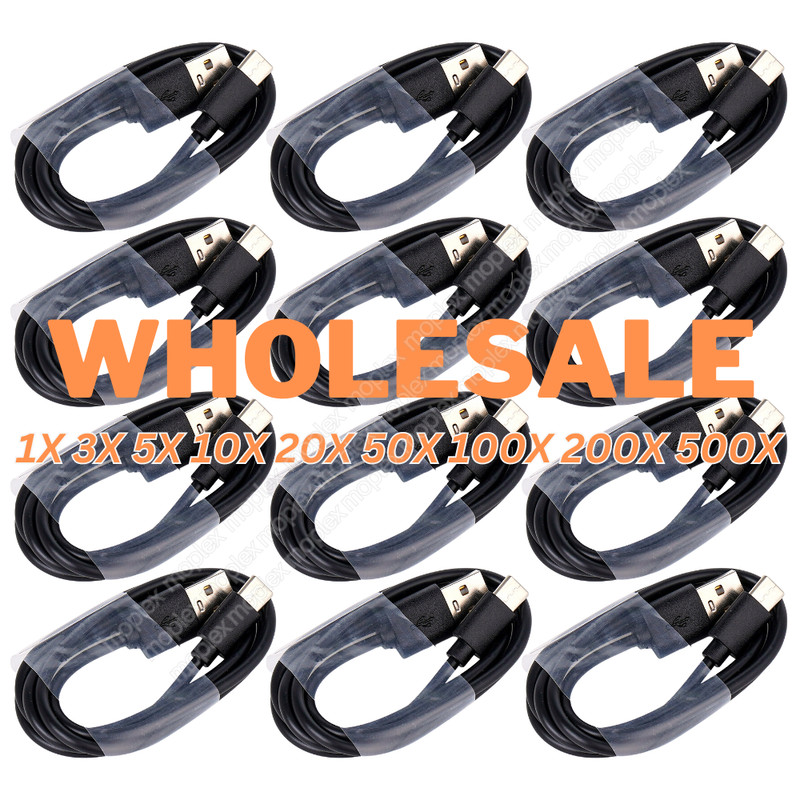 Lot USB-A to USB C Type-C Fast Charging Data SYNC Charger Cable Cord 4FT LONG