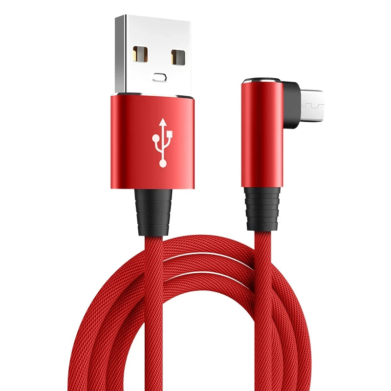 90 Degrees Elbow Cable for Game Type C Cable Phone Charger Fast Charging