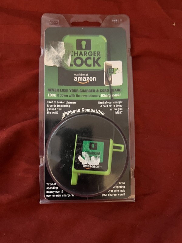iPhone charger lock