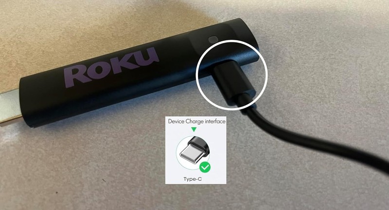 USB C Charger Cable Compatible for Roku Streaming Stick (New Model 2025), Str... gallery