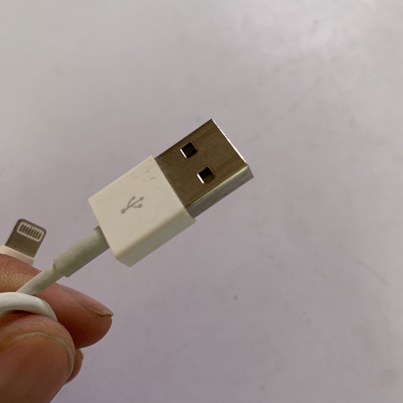 Genuine Apple 1357 10W USB Wall Charger + Lighting Cable gallery