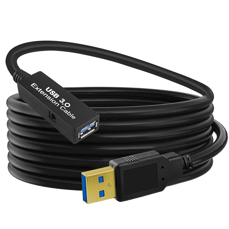 25Feet Active USB 3.0 extension cable,Long USB Extension Cord A-Male A-Female…
