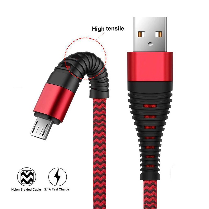 For TCL K33/K32 5G - 6ft and 10ft Long USB-C Cables Fast Charge TYPE-C Cord gallery