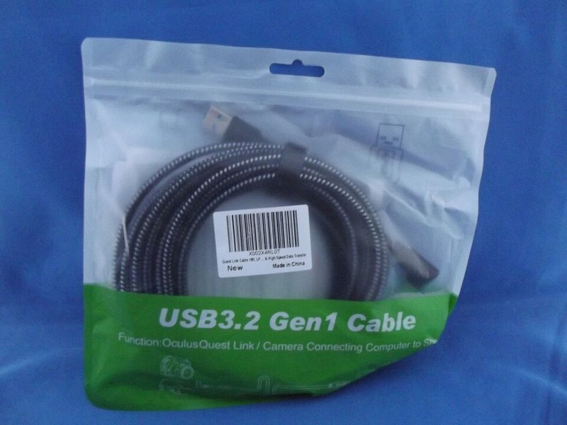 Orzero USB 3.2 Gen1 Cable 16ft Link Cable For Oculus Quest 2 / 1 Type-C to U... gallery