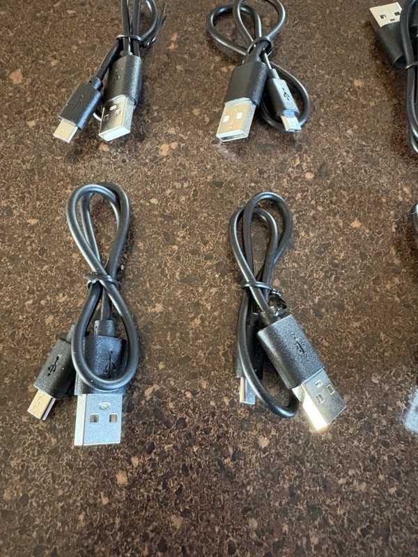 USB-C to USB Cable - Set Of 10 - One foot long Each gallery