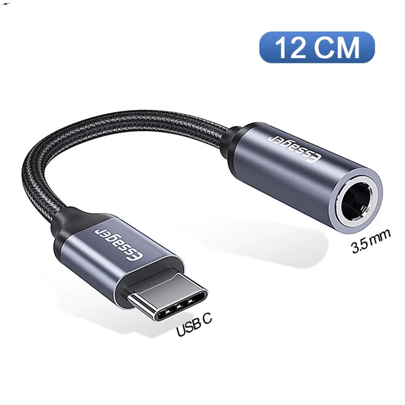 Type c to 3.5mm Jack Headphone Adapter USB C to 3.5 mm Audio Aux Cable For Huawe