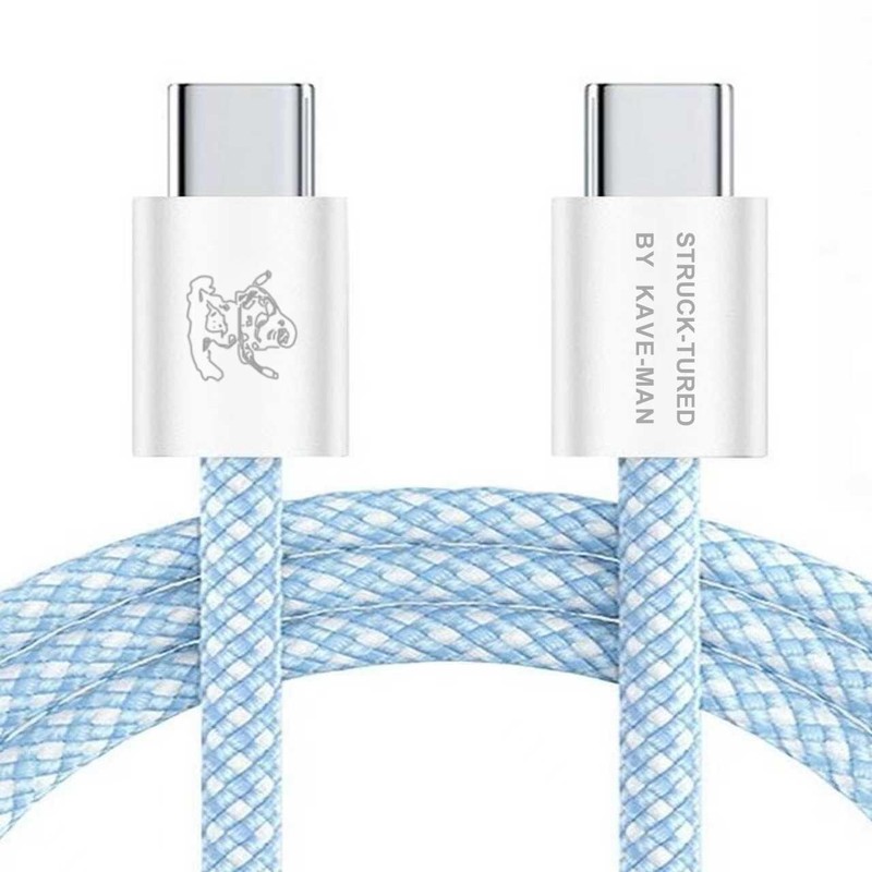 60W USB C to USB C Fast Charging Cable | C to C Type C Charger Cord for Phone…