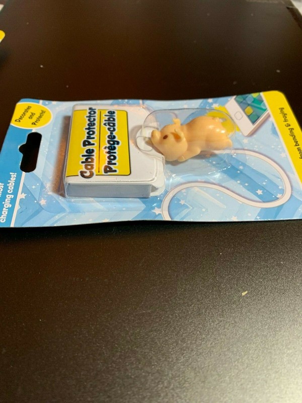 CHARGING CABLE PROTECTOR 4 FUN ANIMAL STYLES NIP NO CABLE BENDING & FRAYING! gallery
