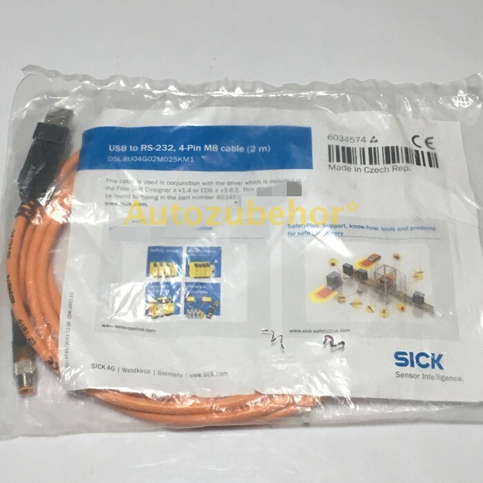 1pc NEW FOR DSL-8U04G02M025KM1 6034574 Sensor Switch Cable
