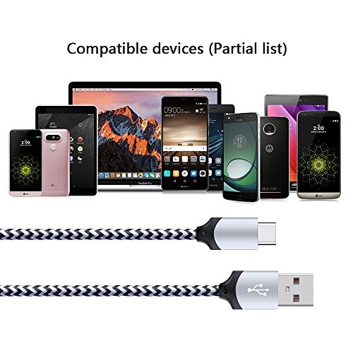5Pack 6FT Fast USB Cable Phone Charger Cord for Samsung Galaxy S26 S26+ Type C gallery