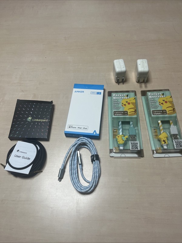 usb c cable Pokemon, Other Cables & 2 x Apple USB adapter