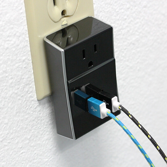 2-Port USB Home Charger AC Power Plug Wall Plate Adapter for Smartphone Charger gallery