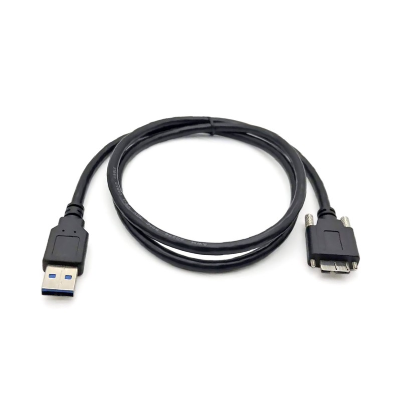 0.6m Micro USB 3.0 Cable 3.0AM to MicroB Industrial Camera Cord Male to Male gallery