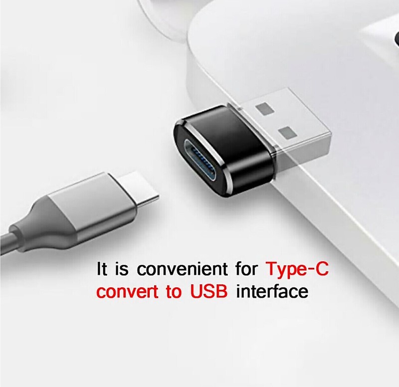 USB-C to USB Metal OTG Adapter for iPhone 17 16 15 Samsung S26 S25 S24 S23 gallery