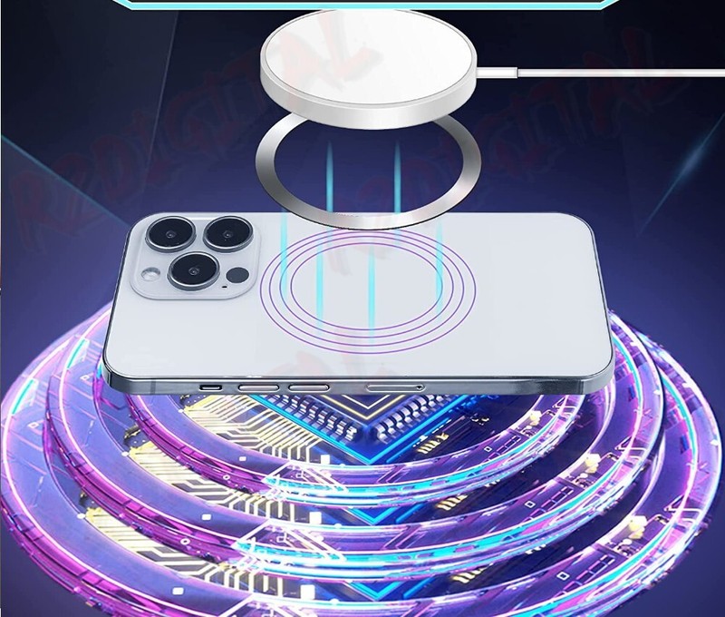 2x Metal Ring Conversion Kit to MagSafe Magnetic Charging 360 Galaxy gallery