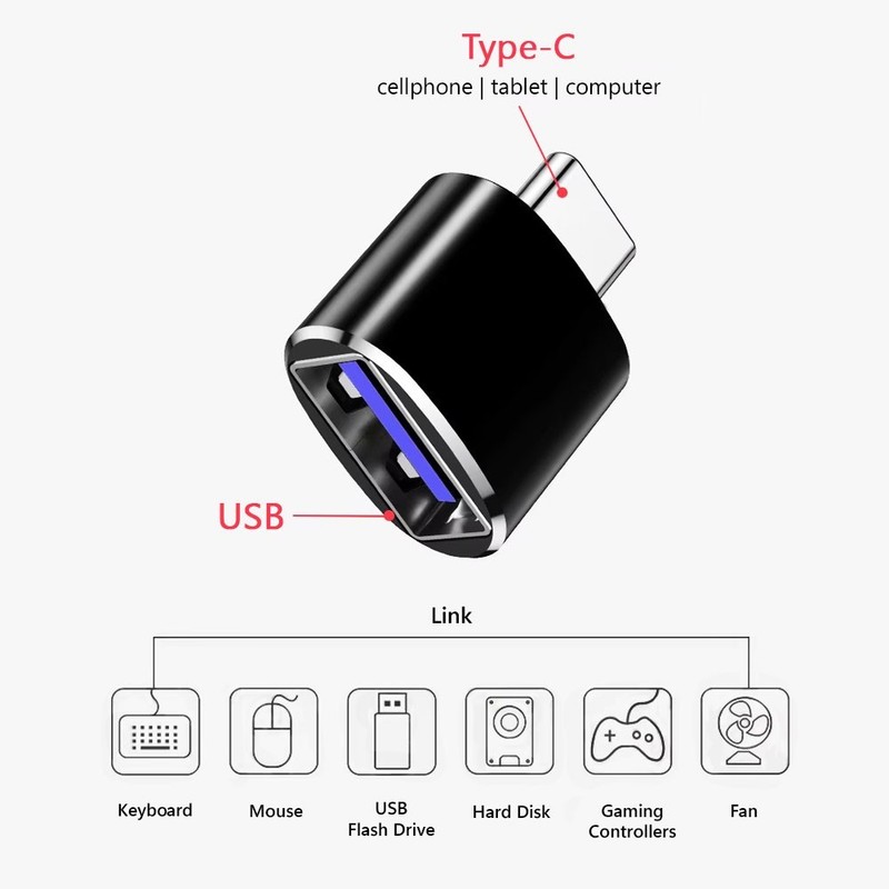 B2G1 FREE USB C 3.1 Type C Male to USB 3.0 Type A Female Port Converter Adapter gallery