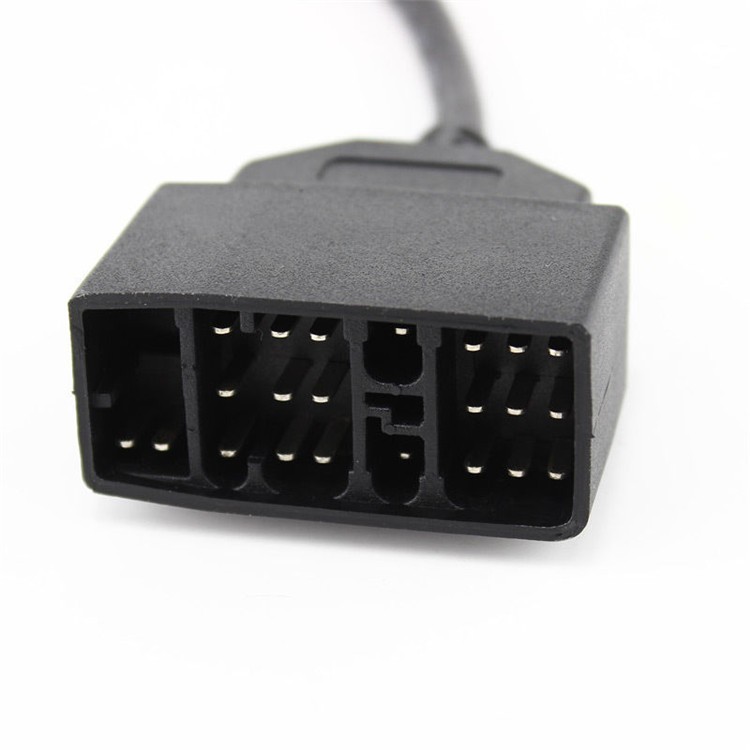 22 Pin OBD to 16 Pin OBD2 Diagnostic Adapter Connector Cable for Toyota Car gallery