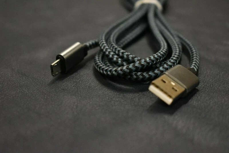 3 Pack 6ft Micro USB Cable Braided Android Fast Charger Samsung Galaxy LG HTC