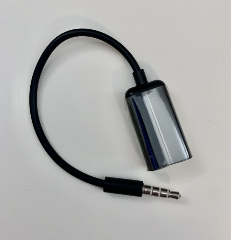 Black 3.5mm AUX Stereo Audio Dual Headphone Splitter Earbud Adapter - BRAND NEW gallery