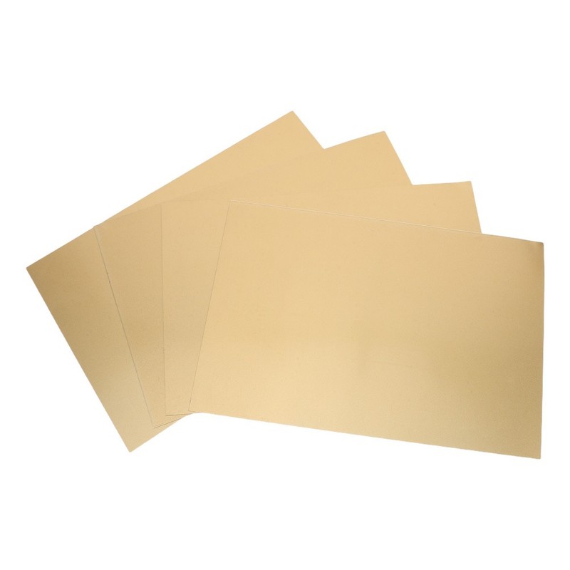 4 Pcs Heat Transfer Label Sublimation Metal Blank Ornaments Aluminum Plate