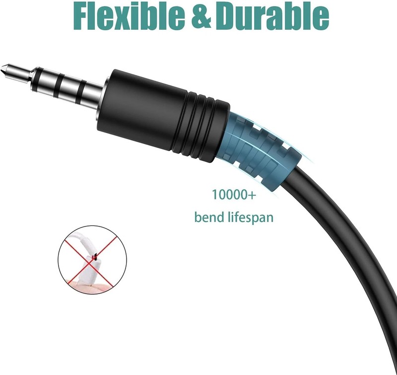 USB to Aux Audio Adapter, 3.5Mm Male to USB Female Adapter for Playing Music wit gallery