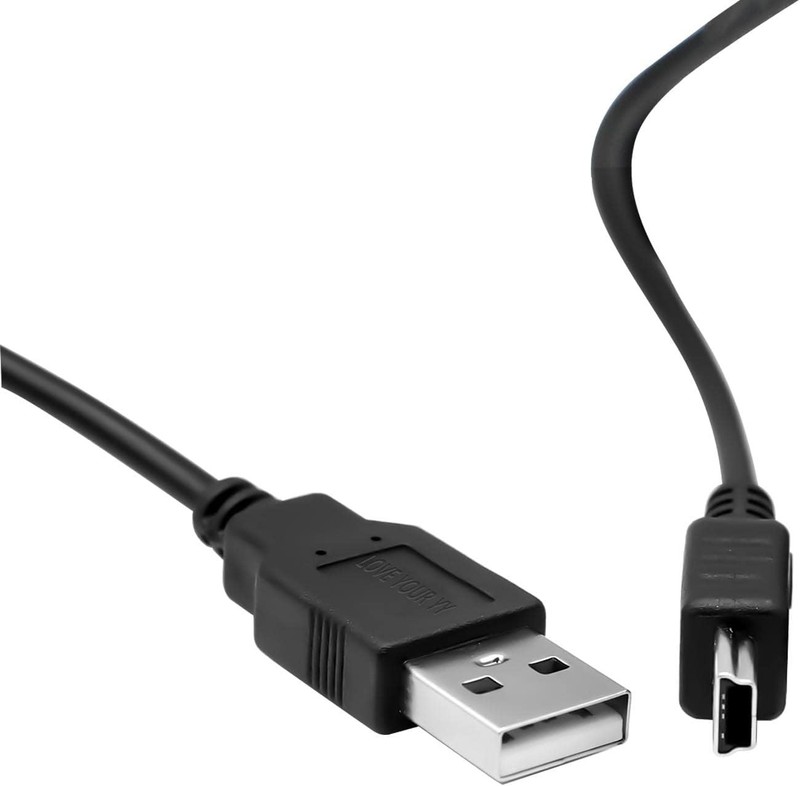 USB Cable for Blue Yeti and Snowball iCE Mics USB A to Mini B