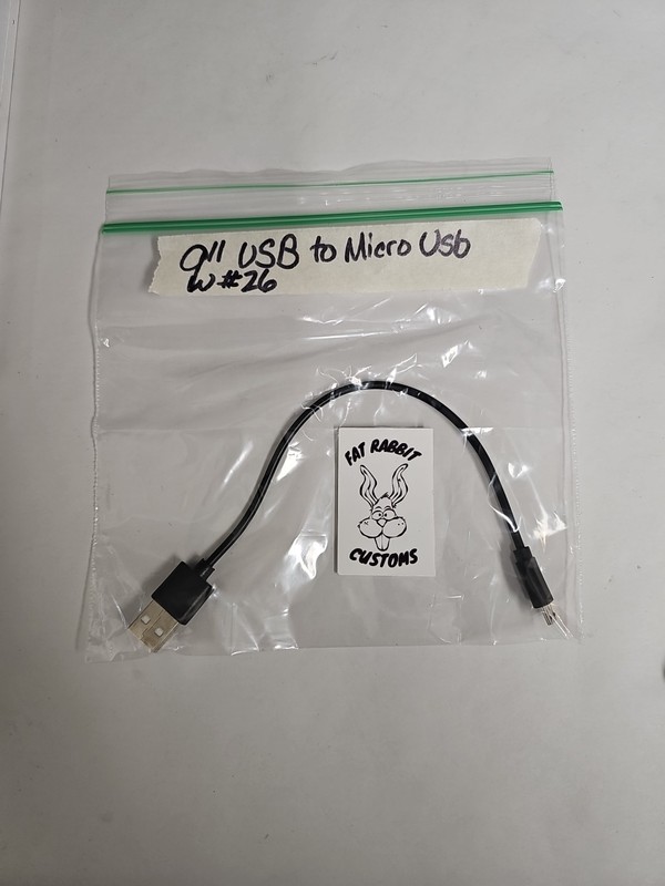 9″ usb to micro usb cable