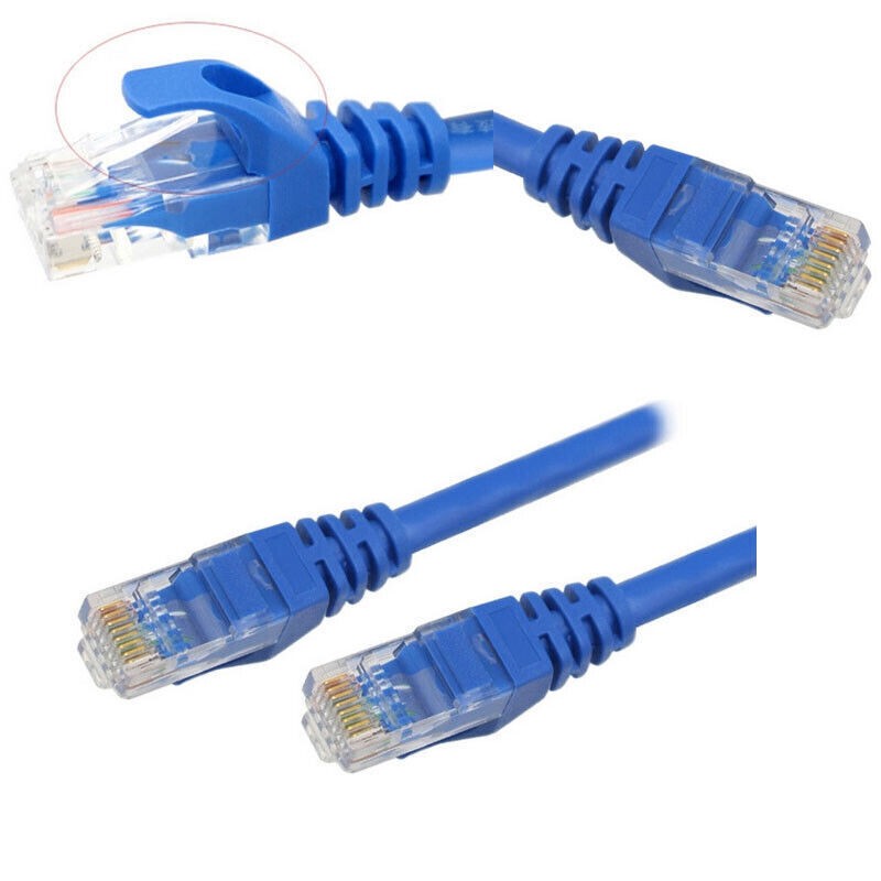 1/1.5/2/3/5m Lockable Cat5 Patented Net-Lock RJ45 Ethernet Network Patch Cable gallery