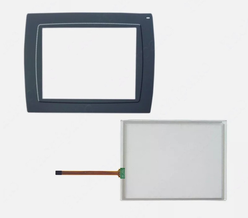 1pc Touch Screen Panel Glass for DOP11B-25 Part No: 18209688 + Overlay Film