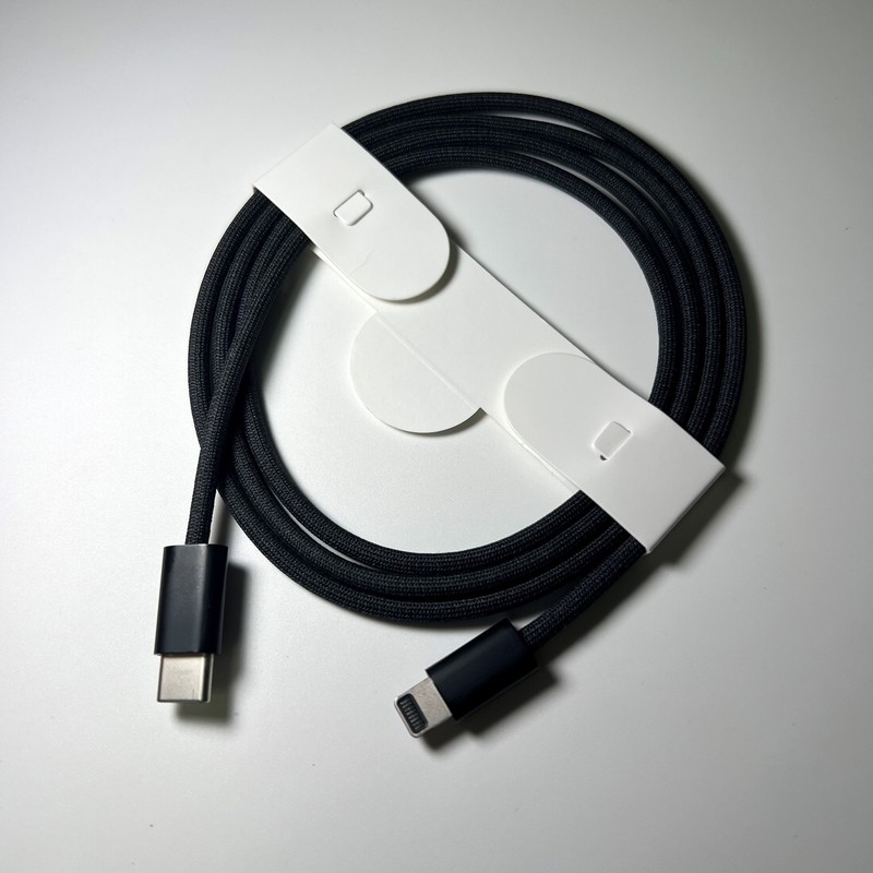 Genuine Apple USB-C to Lightning Cable Braided 1M Cable 661-14829 Green RARE
