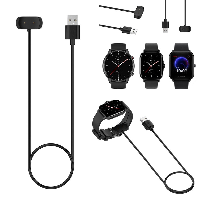 USB Charging Cradle Dock Cable Charger for Amazfit Pop A2009/Amazfit GTS2 A1968