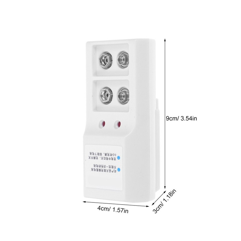 Durable 9V Li-ion - Battery Charger for Rechargeable 9 Volt Batteries gallery