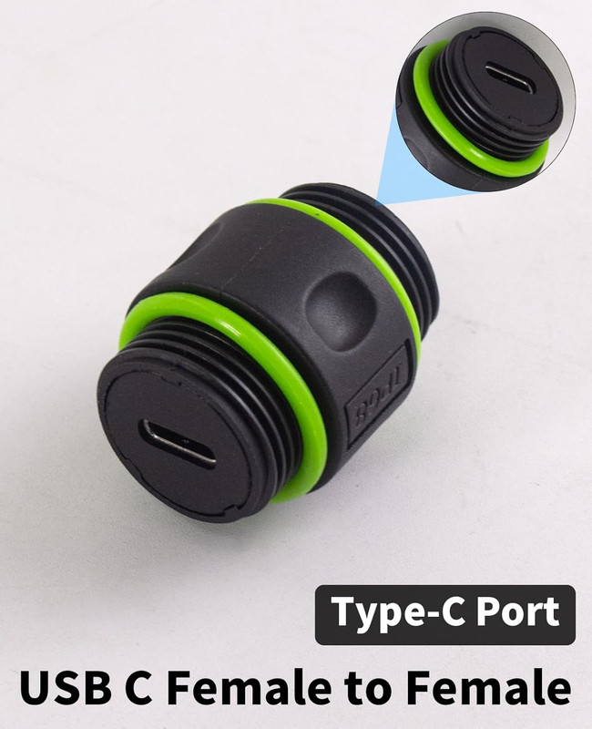 Waterproof USB C Connector 10Gbps, USB C Data Waterproof Connector, Type C 3.1 P gallery