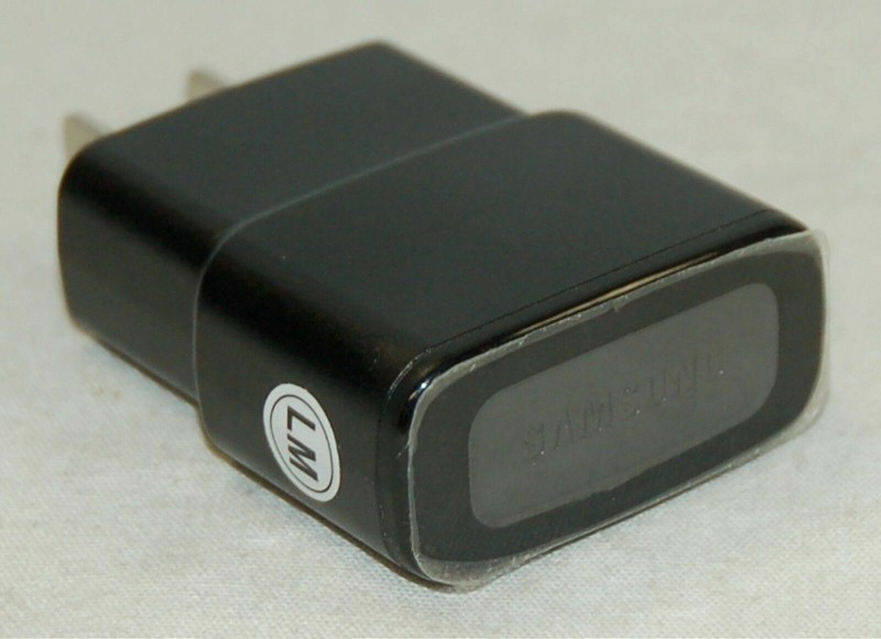 NEW GENUINE Samsung AC Power Adapter BLACK USB Charger Galaxy S4/S3/S2 Note-2 gallery