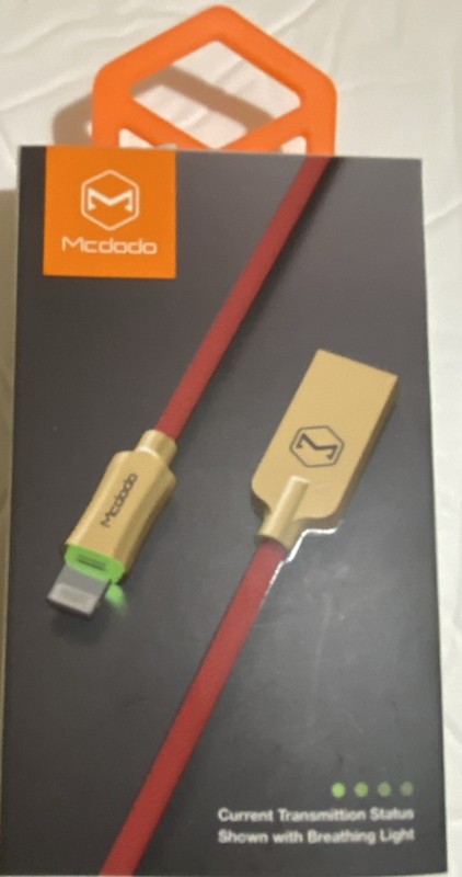 Mcdodo Auto Disconnect Data Cable2.4A Fast Charge ZincAlloy Braided MicroUSB-New gallery
