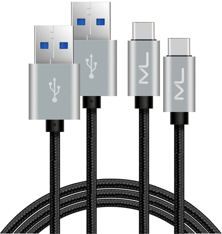 USB 3.0 Type C Cable 2 Pack 6.6FT, USB C to USB 3.0 Galaxy S8 Fast Charger Hi…