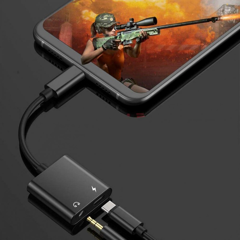 USB-C TO 3.5mm HEADPHONE EARPHONE ADAPTER CHARGER USB PORT For TYPE-C PHONES gallery