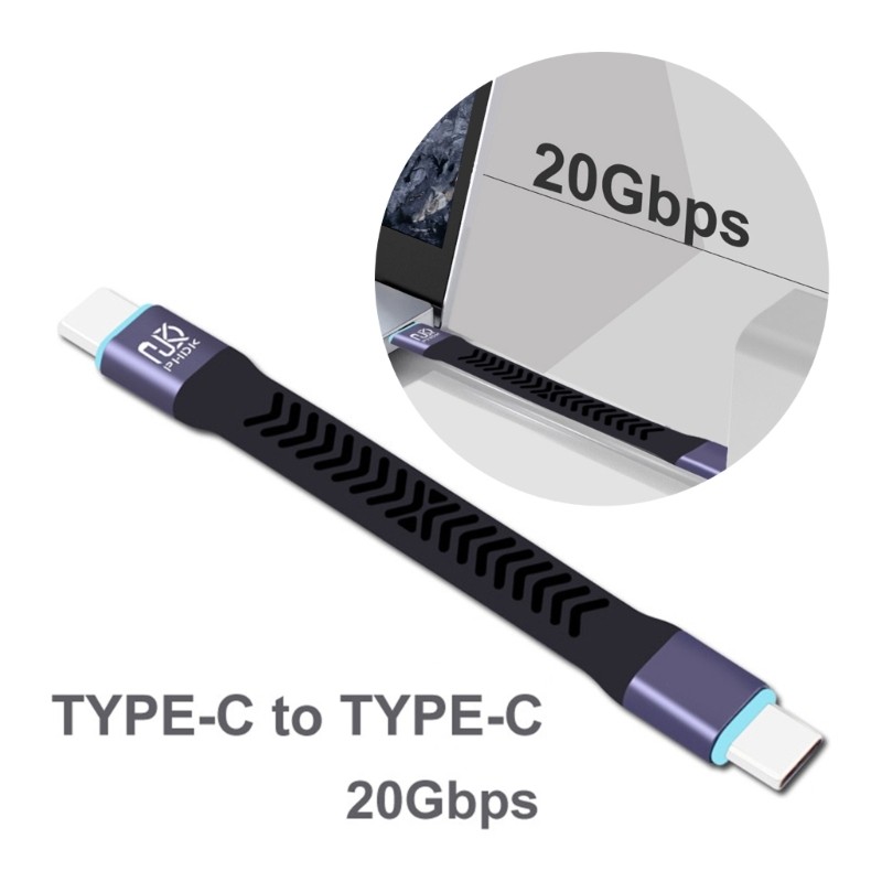 20Gbps USB3.2 TypeC Cable Fast Charging UsbC to UsbC High Speed TypeC Data Line gallery