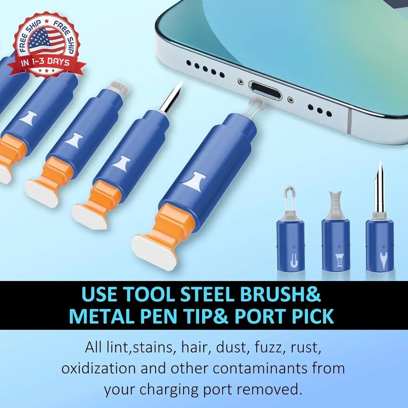 iPhone Cleaning Kit for Charging Port Cleaner, Multi-Tool iPhone Cleaner Repair gallery