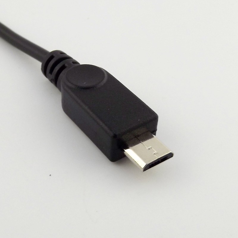 Micro USB 2.0 Female To Dual 2 Male Splitter Y Extension Data Charger Cable Cord gallery