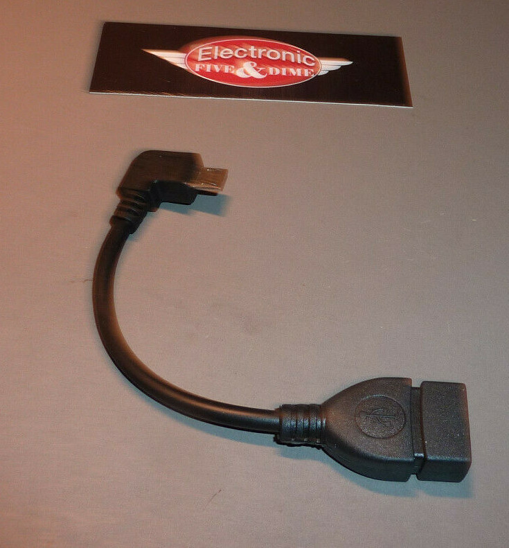 Durable and Portable Insten Micro USB OTG to 2.0 Adapter Cable Right Angle gallery