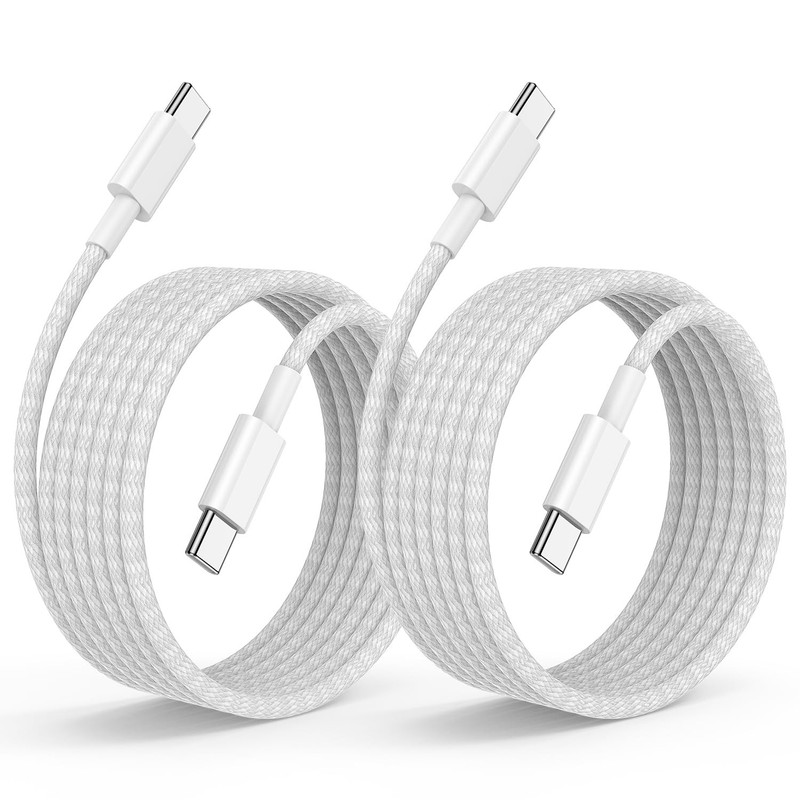 USB C to C Fast Charger Cable 10ft Long Type C to C Power Charging Sync Cord