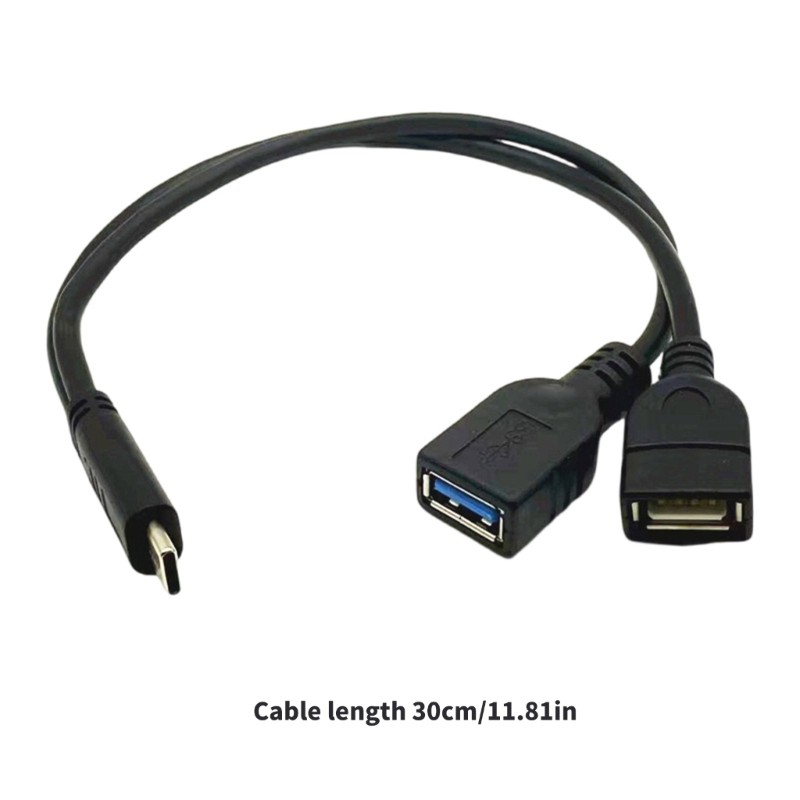 Flexible USB 3.0 Type C Female Adapters Cable 30CM for External Device Linking gallery