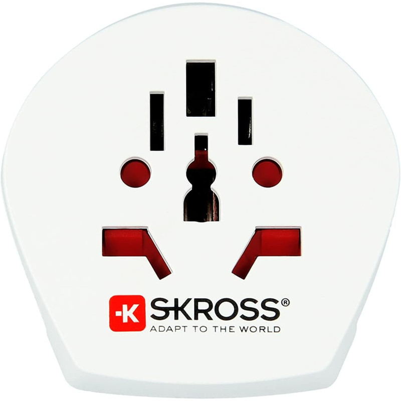 Skross World Travel Adapter Plug Kit Traveller Pack to USA 1.500251 White gallery