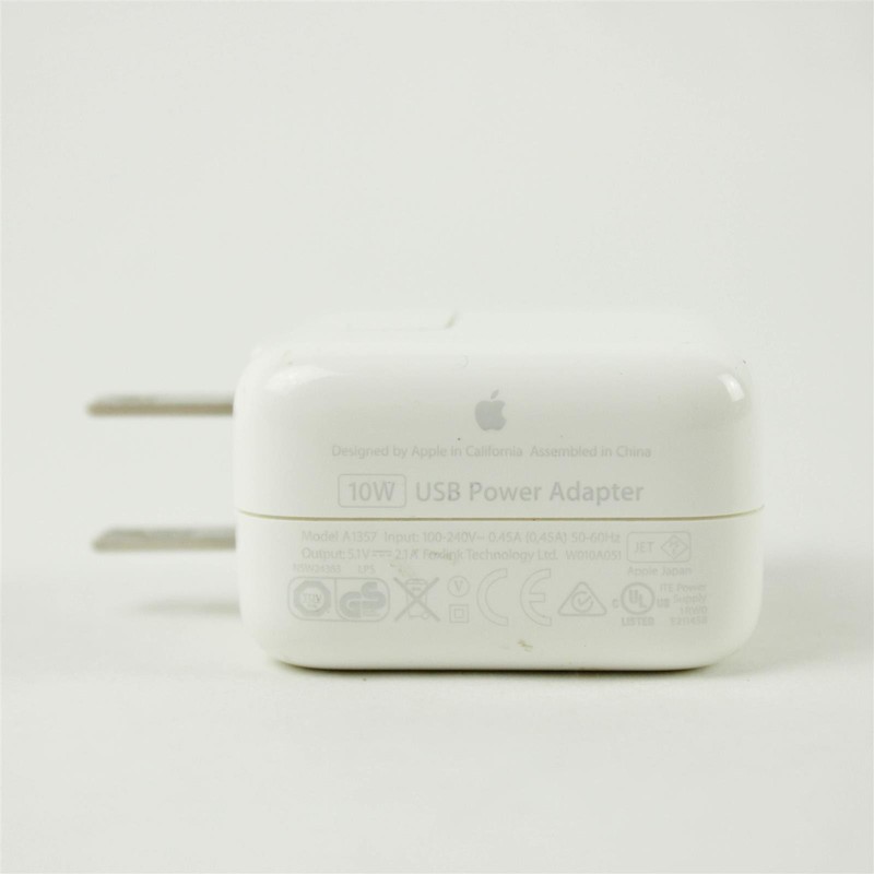 Apple A1357 10W USB Wall Charger Adapter for iPhone iPad iPod Untested gallery