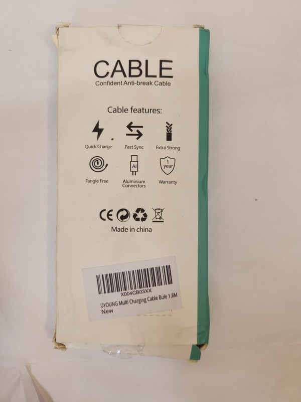 Multi Charging Cable 2Pack 6FT, 3 in 1 Charger Cable Braided Universal Phone... gallery