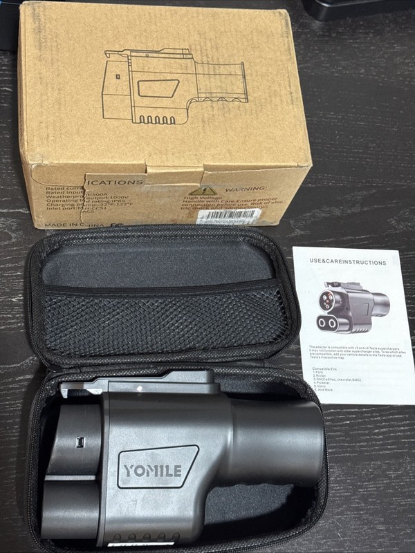 2025 Upgraded for Tesla Supercharger to CCS1 Charging Adapter Max 500A, 1000 V