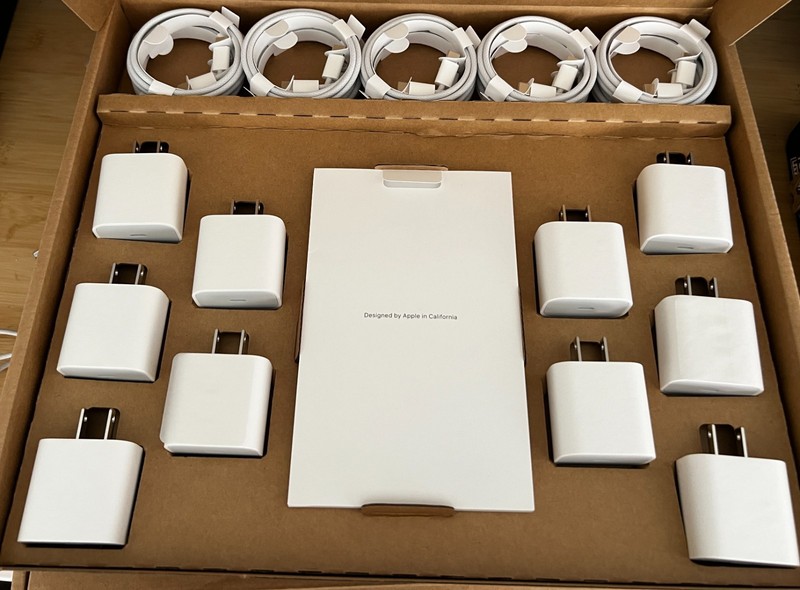 NEW – 10 – Pack – Apple Fast Charger 20W Cable and Power Adapter